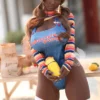 LilyDoll 157cm (5'1.81") K Cup TPE Body & Silicone Head Sex Doll (LD013)